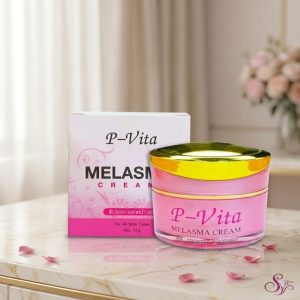 P-Vita Melasma Cream মুখের মেস্তা ও ত্বকের কালচে ছোপ দূর করা